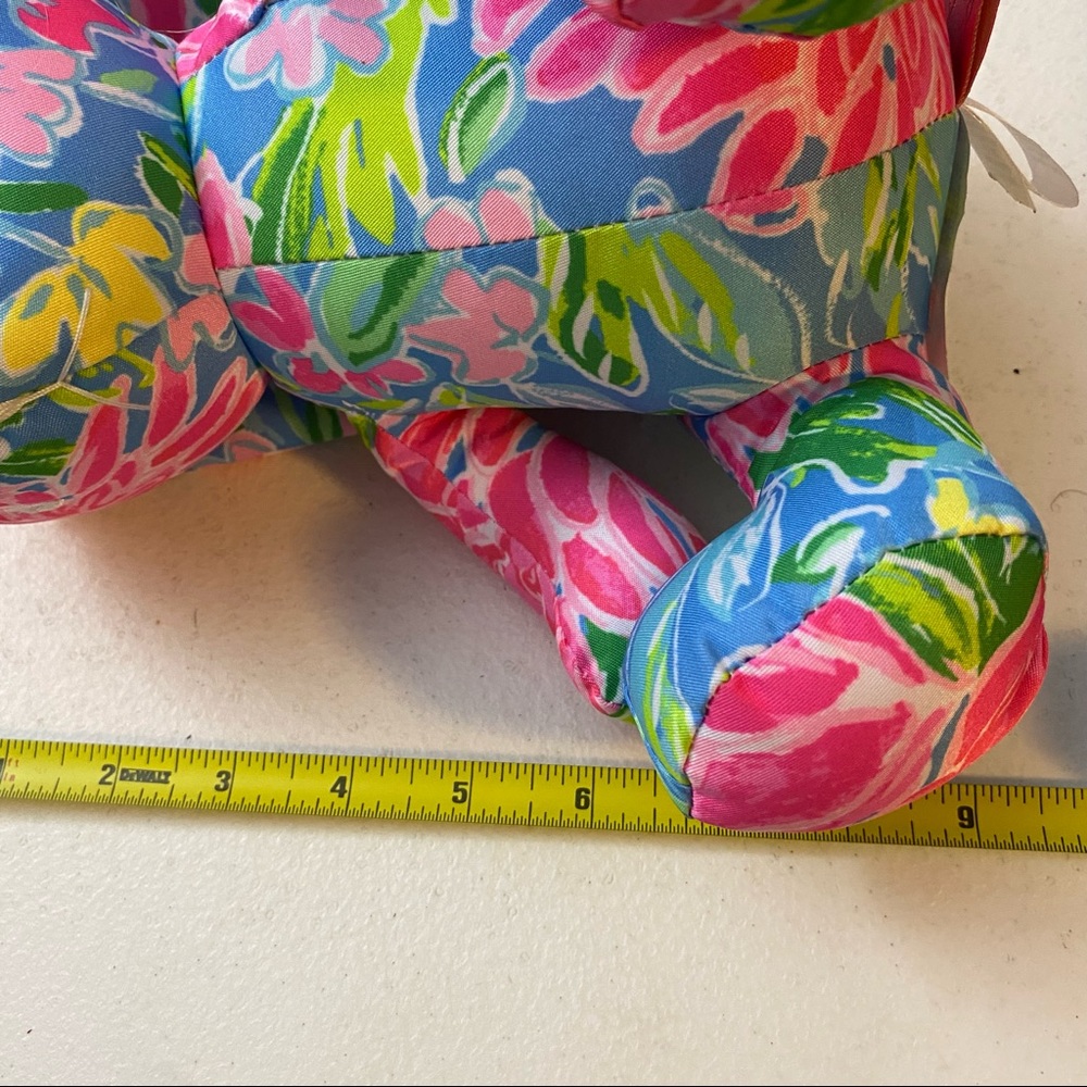Lilly Pulitzer Stuffed Plush Bunny Rabbit Zanzibar Fl… Gem